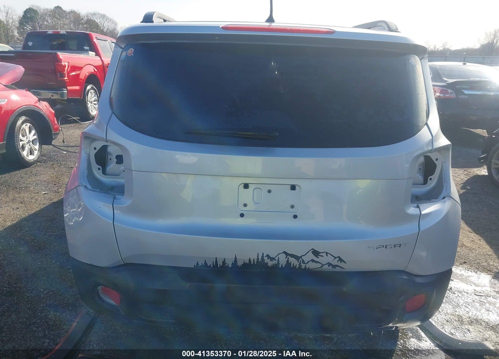 2017 JEEP RENEGADE SPORT FWD VIN: ZACCJAAH3HPF00275
