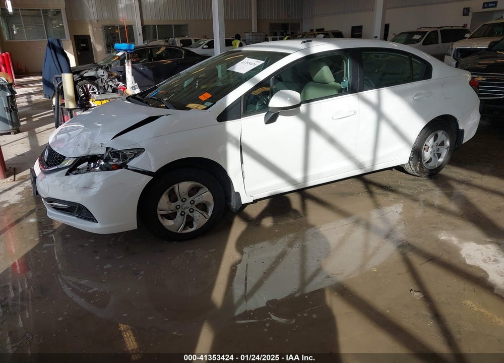 2013 HOND CIVIC SEDAN LX AUTOM VIN: 19XFB2F50DE029112