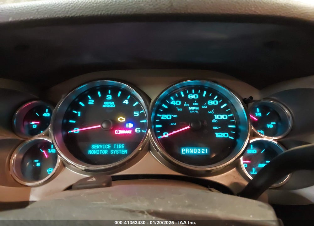 2008 CHEVROLET SILVERADO 1500 LT1 VIN: 2GCEK13M381193202