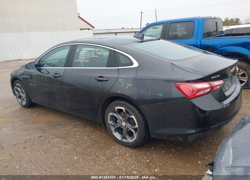 2022 CHEVROLET MALIBU FWD LT VIN: 1G1ZD5ST8NF143971