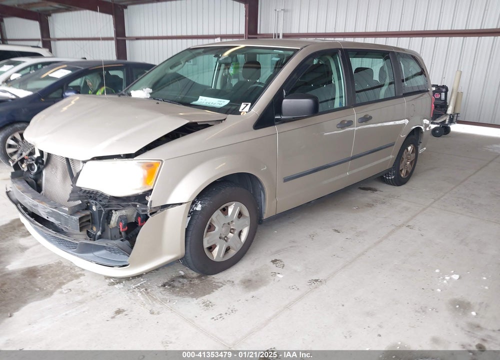 2013 DODGE GRAND CARAVAN AMERICAN VALUE PKG VIN: 2C4RDGBG6DR658920