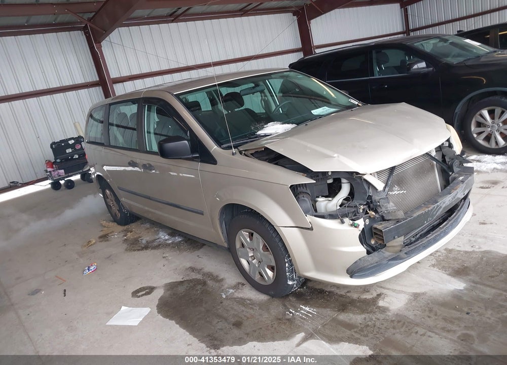 2013 DODGE GRAND CARAVAN AMERICAN VALUE PKG VIN: 2C4RDGBG6DR658920
