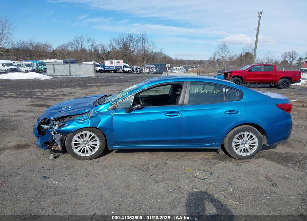 2018 SUBARU IMPREZA VIN: 4S3GKAD62J3605490