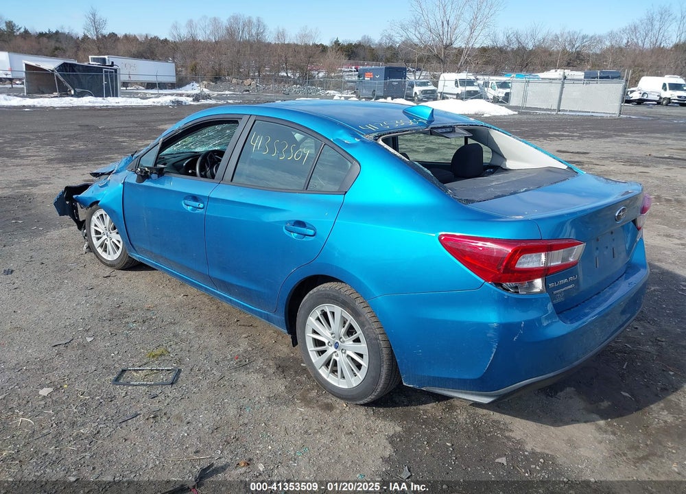 2018 SUBARU IMPREZA VIN: 4S3GKAD62J3605490