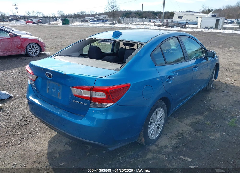 2018 SUBARU IMPREZA VIN: 4S3GKAD62J3605490