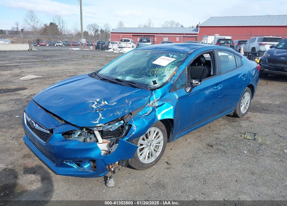 2018 SUBARU IMPREZA VIN: 4S3GKAD62J3605490