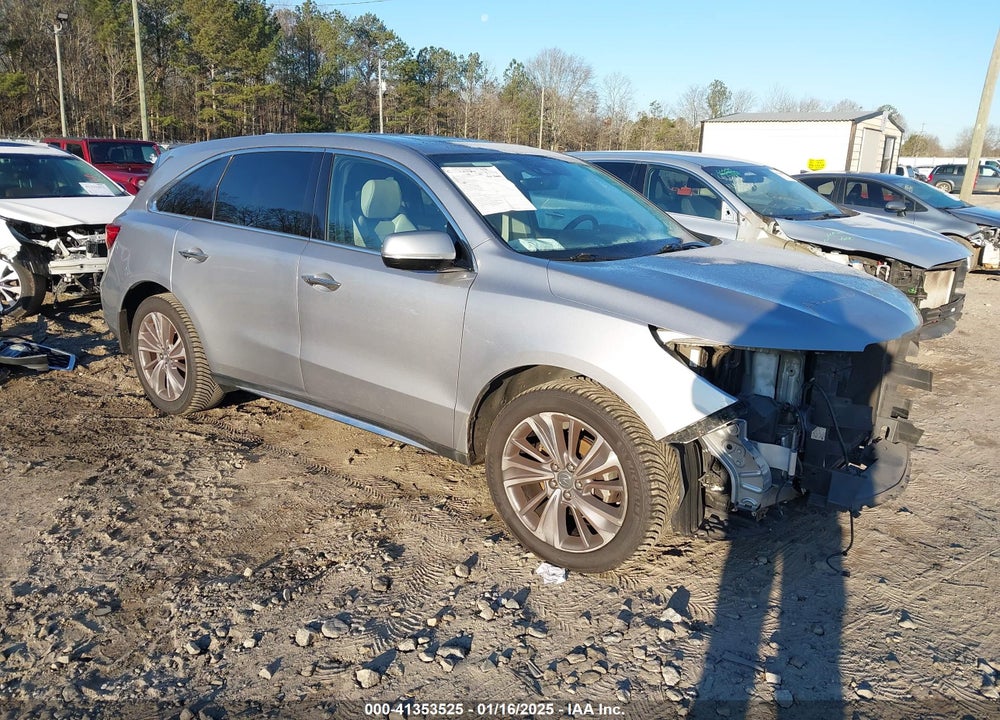 2017 ACURA MDX TECHNOLOGY PACKAGE VIN: 5FRYD3H54HB009787
