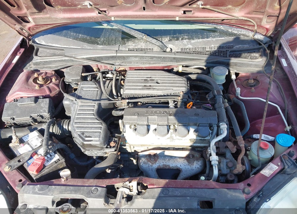 2002 HONDA CIVIC LX VIN: 1HGES16502L024682