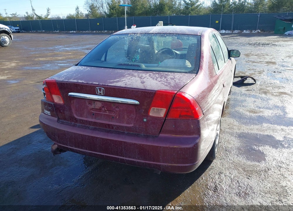 2002 HONDA CIVIC LX VIN: 1HGES16502L024682