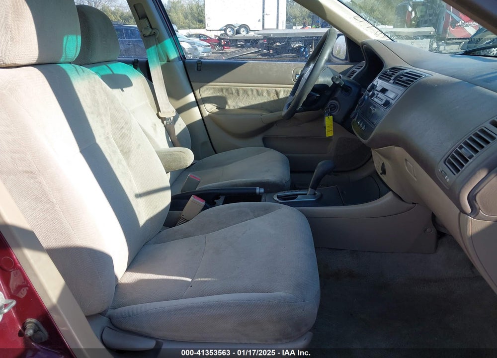 2002 HONDA CIVIC LX VIN: 1HGES16502L024682
