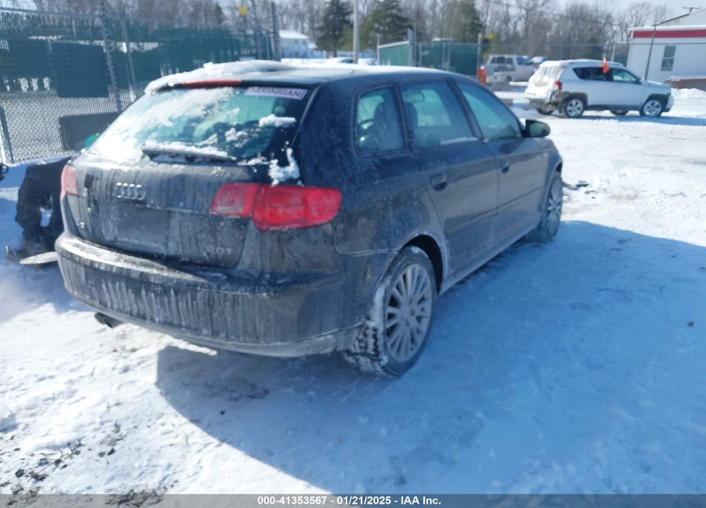 2007 AUDI A3 VIN: WAUNF78P57A125348