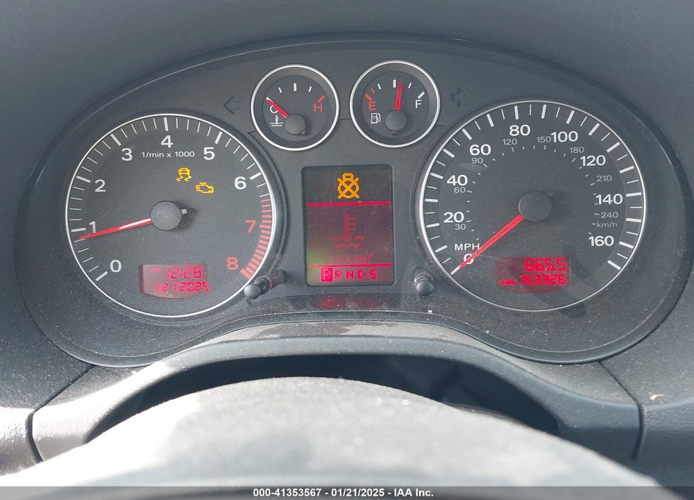 2007 AUDI A3 VIN: WAUNF78P57A125348