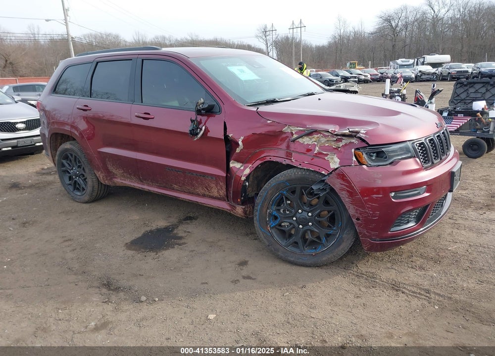2021 JEEP GRAND CHEROKEE LIMITED X 4X4 VIN: 1C4RJFBG6MC672988