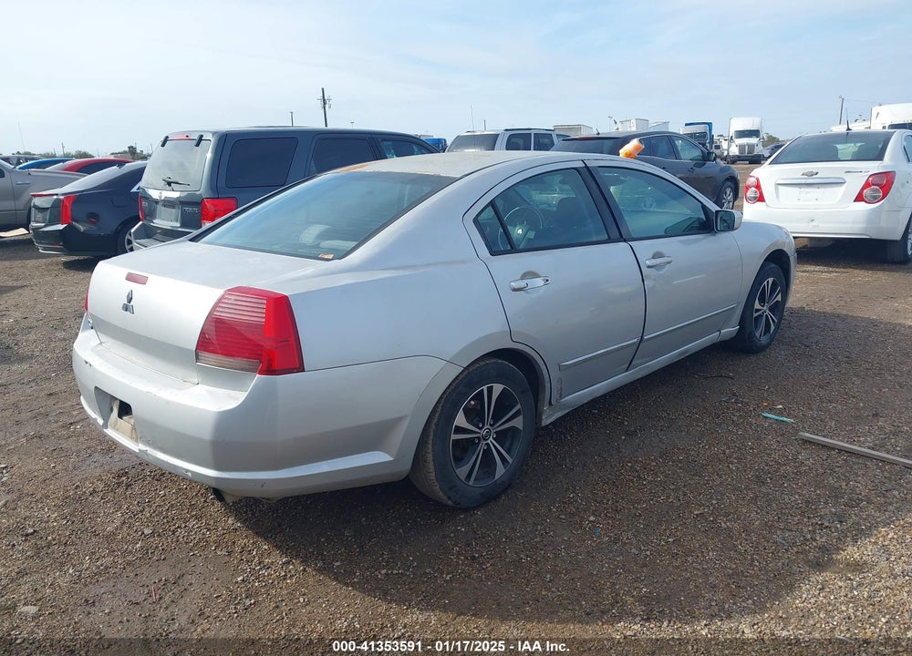 2006 MITSUBISHI GALANT VIN: 4A3AB36F46E041087