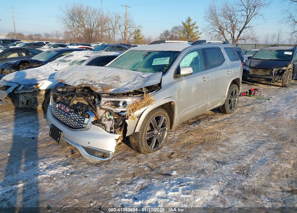 2018 GMC ACADIA DENALI VIN: 1GKKNXLS6JZ188394