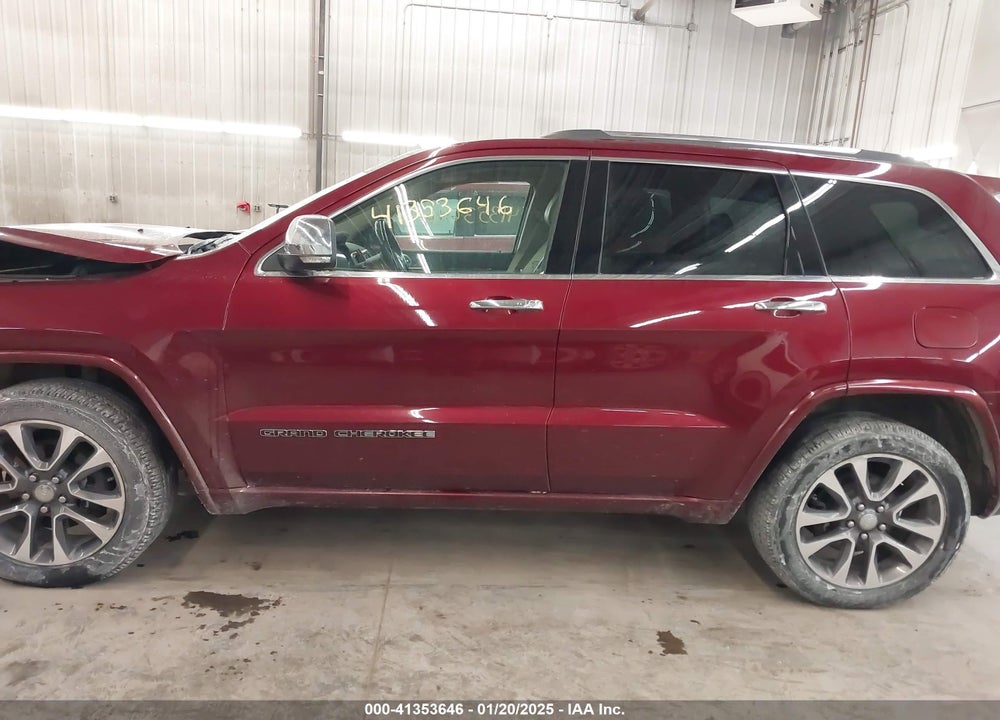 2017 JEEP GRAND CHEROKEE OVERLAND 4X4 VIN: 1C4RJFCG2HC825998