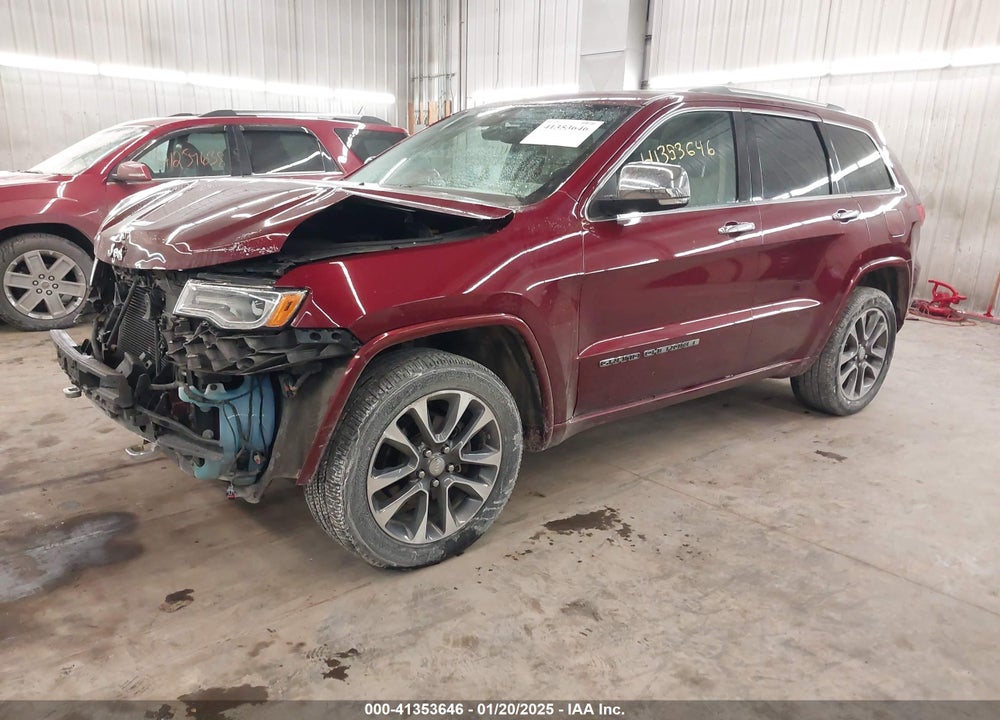 2017 JEEP GRAND CHEROKEE OVERLAND 4X4 VIN: 1C4RJFCG2HC825998