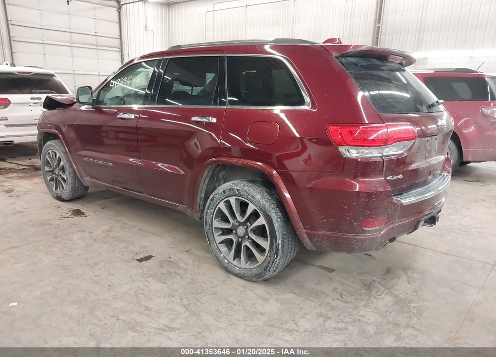 2017 JEEP GRAND CHEROKEE OVERLAND 4X4 VIN: 1C4RJFCG2HC825998