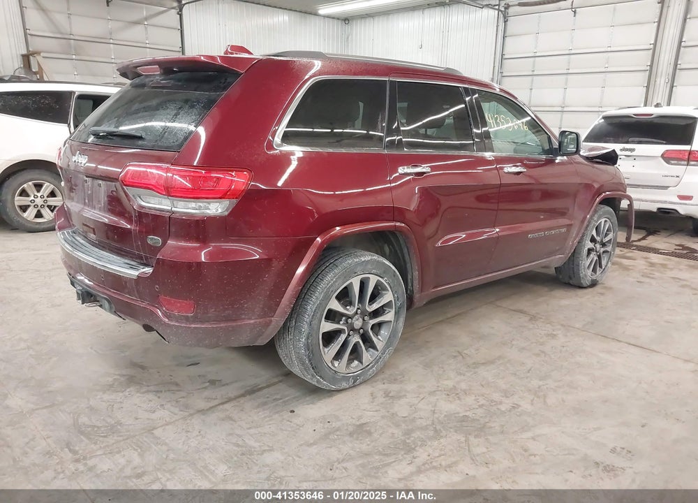 2017 JEEP GRAND CHEROKEE OVERLAND 4X4 VIN: 1C4RJFCG2HC825998