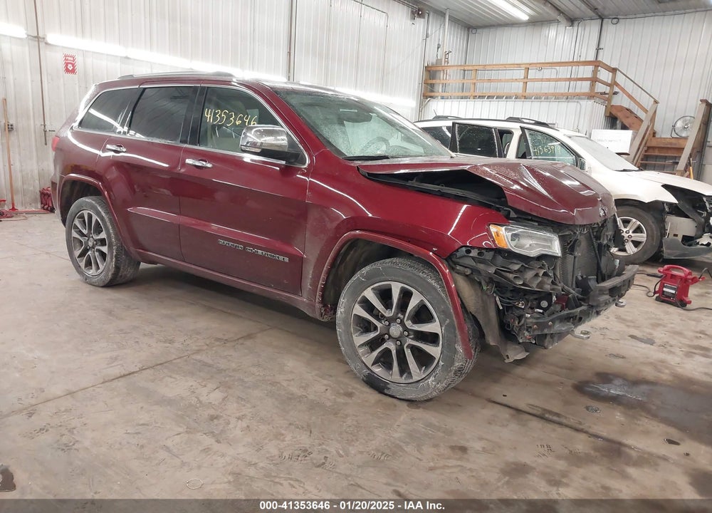 2017 JEEP GRAND CHEROKEE OVERLAND 4X4 VIN: 1C4RJFCG2HC825998