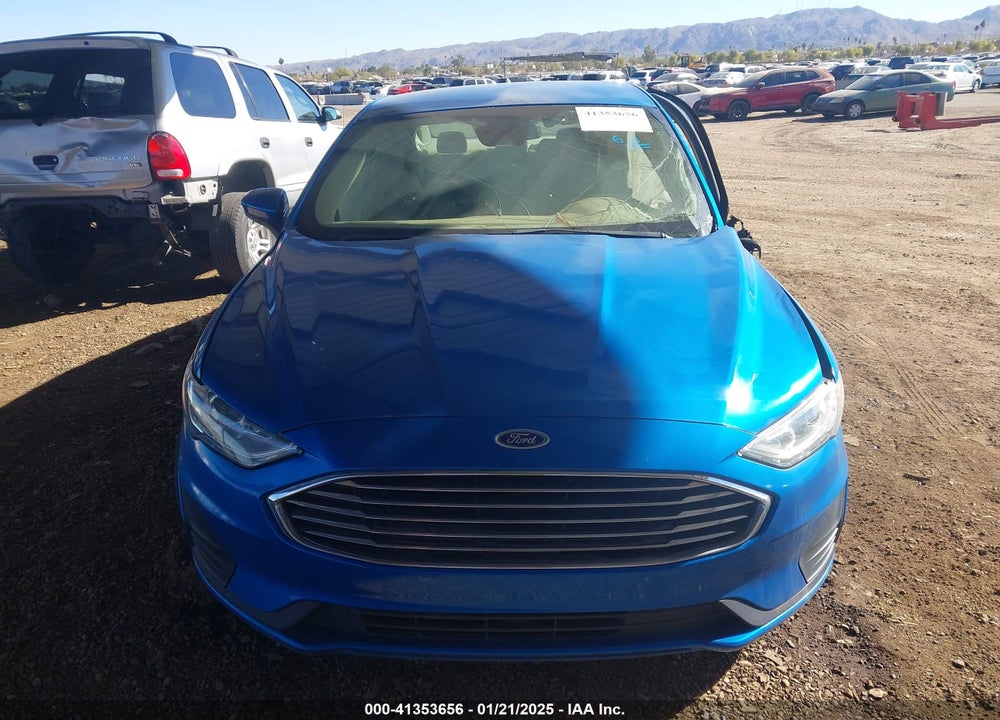 2019 FORD FUSION SE VIN: 3FA6P0HD5KR252008