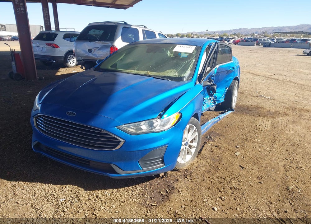 2019 FORD FUSION SE VIN: 3FA6P0HD5KR252008