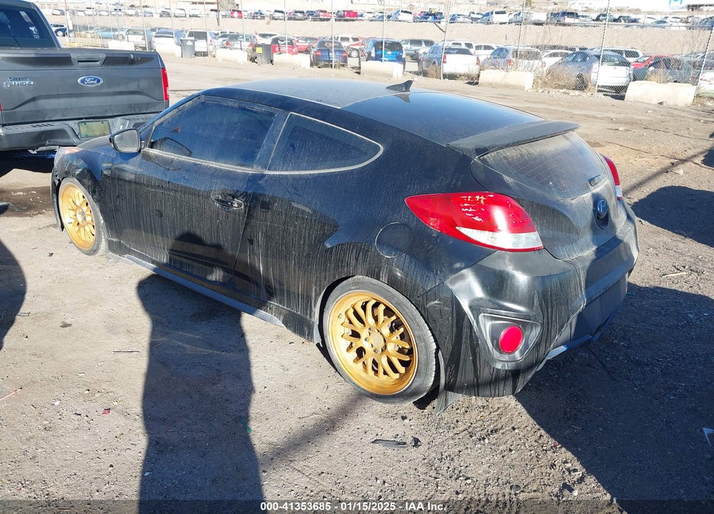 2016 HYUNDAI VELOSTER TURBO VIN: KMHTC6AE8GU264339