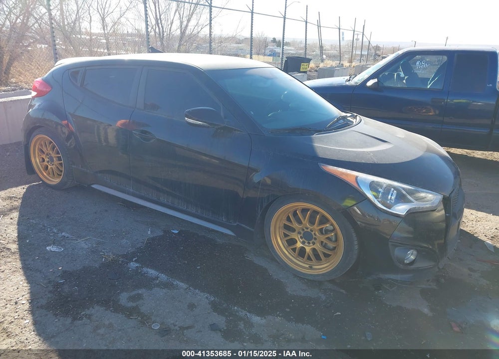 2016 HYUNDAI VELOSTER TURBO VIN: KMHTC6AE8GU264339