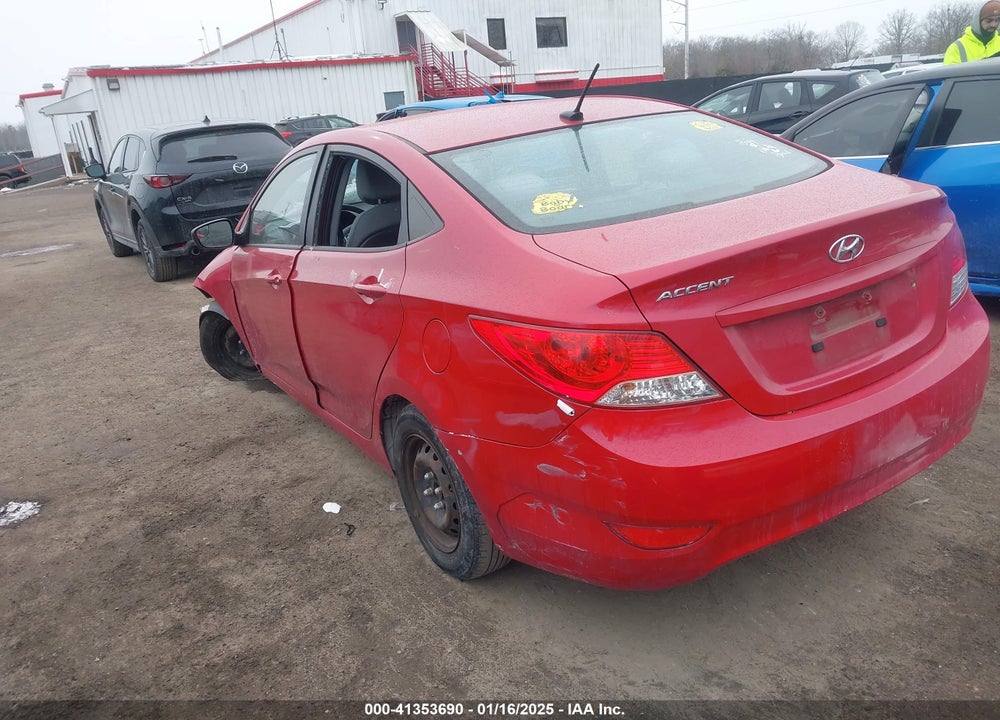 2014 HYUNDAI ACCENT GLS VIN: KMHCT4AE8EU589834