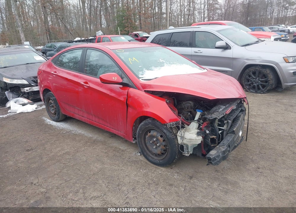 2014 HYUNDAI ACCENT GLS VIN: KMHCT4AE8EU589834