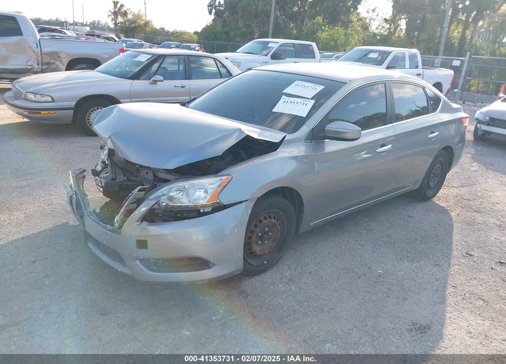 2013 NISSAN SENTRA VIN: 3N1AB7APXDL611510