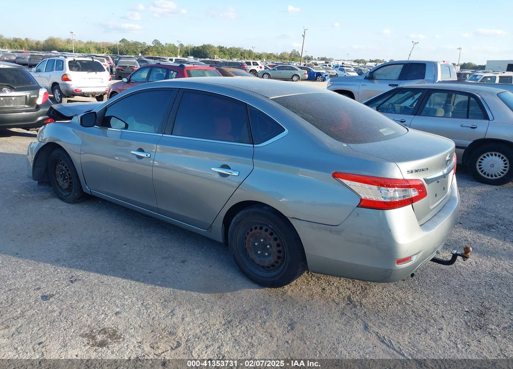 2013 NISSAN SENTRA VIN: 3N1AB7APXDL611510