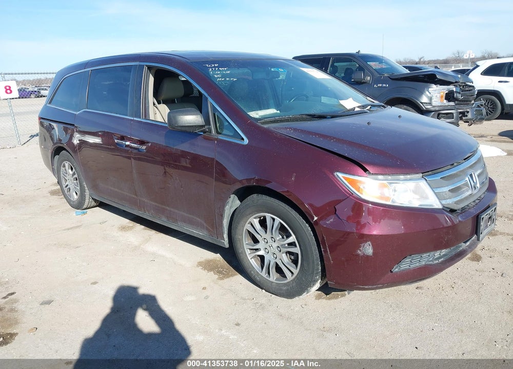 2011 HONDA ODYSSEY EX-L VIN: 5FNRL5H60BB074799