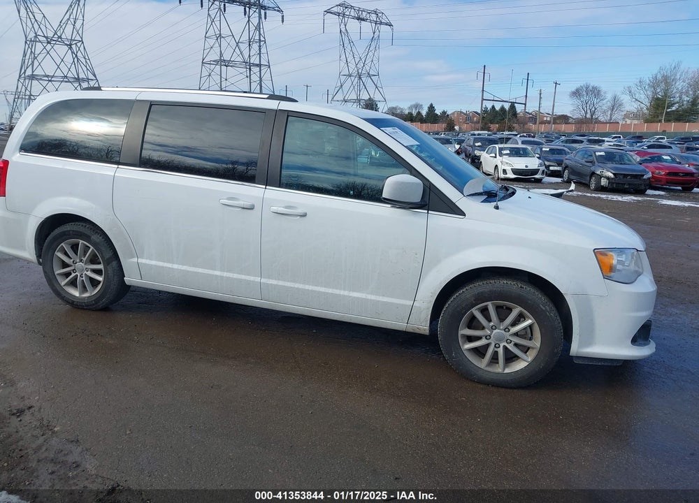 2019 DODGE GRAND CARAVAN SXT VIN: 2C4RDGCGXKR656289