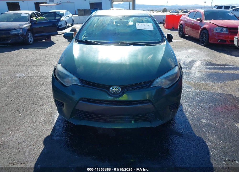 2015 TOYOTA COROLLA LE VIN: 5YFBURHEXFP207964