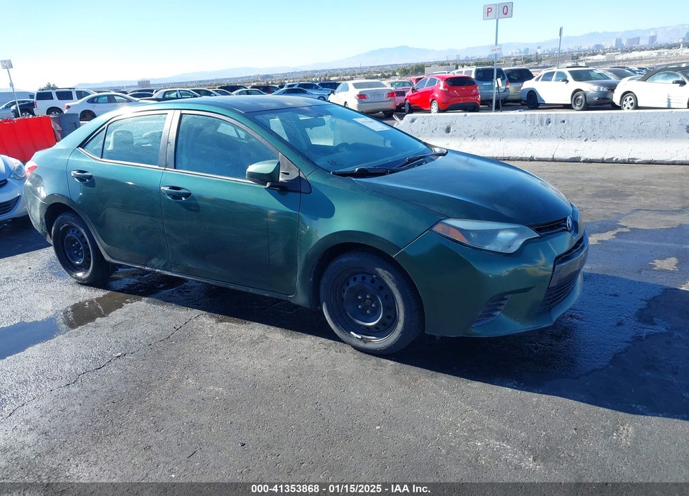 2015 TOYOTA COROLLA LE VIN: 5YFBURHEXFP207964