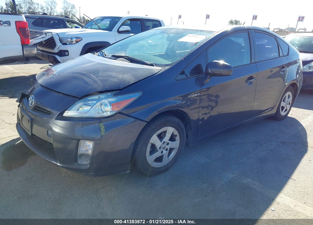 2011 TOYOTA PRIUS THREE VIN: JTDKN3DU2B0303681
