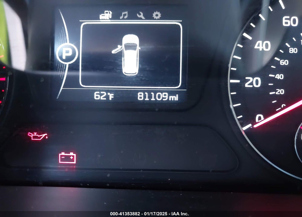 2017 KIA SORENTO 3.3L LX VIN: 5XYPG4A58HG323004