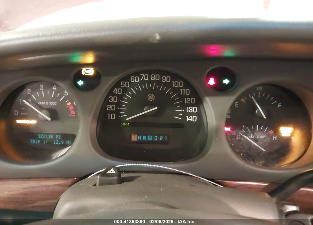 2004 BUICK LESABRE CUSTOM VIN: 1G4HP52K04U199703