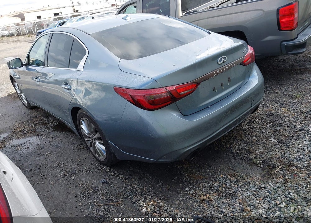2018 INFINITI Q50 3.0T LUXE VIN: JN1EV7AP5JM591015