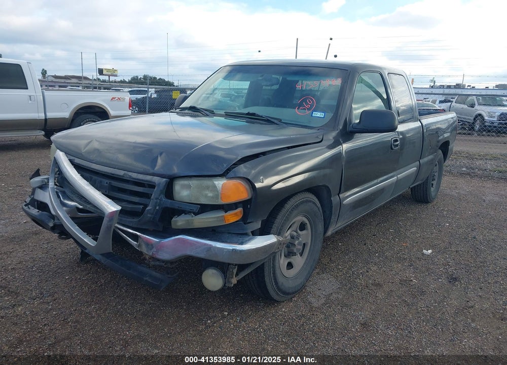 2004 GMC SIERRA 1500 SLE VIN: 2GTEC19T641166484