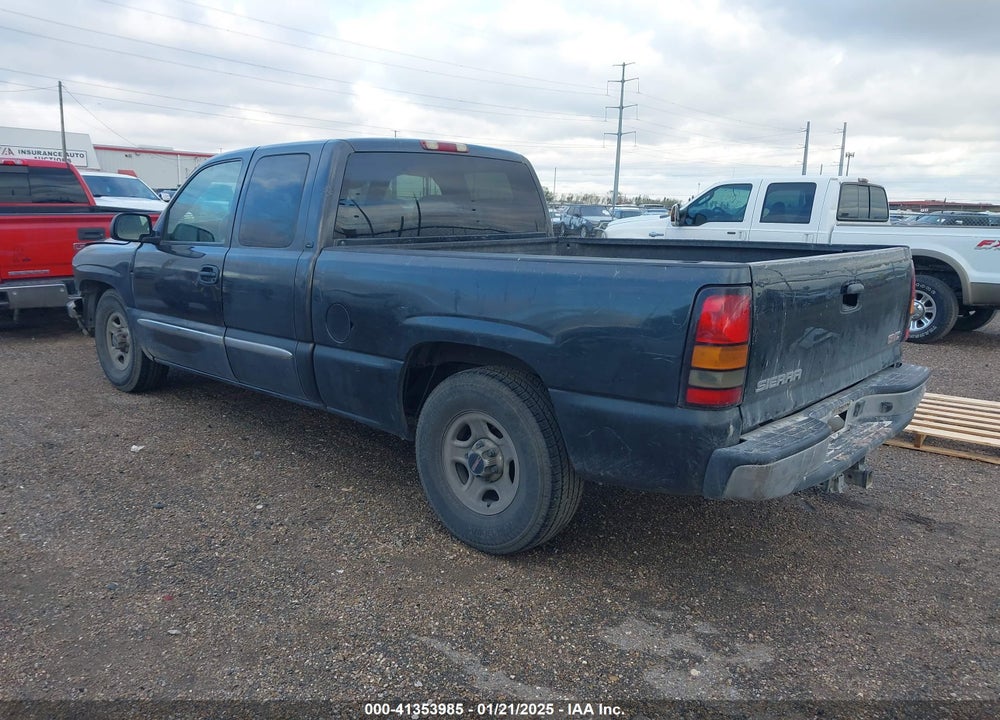2004 GMC SIERRA 1500 SLE VIN: 2GTEC19T641166484