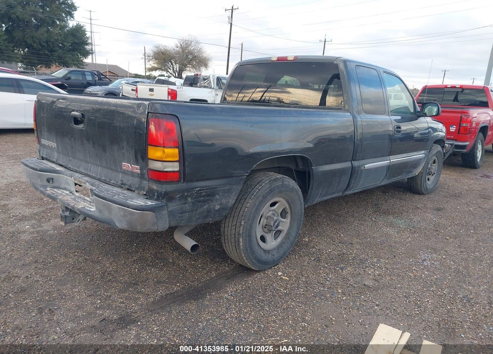 2004 GMC SIERRA 1500 SLE VIN: 2GTEC19T641166484
