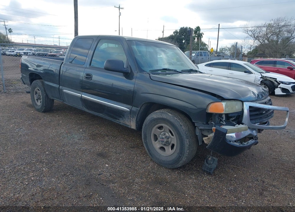 2004 GMC SIERRA 1500 SLE VIN: 2GTEC19T641166484