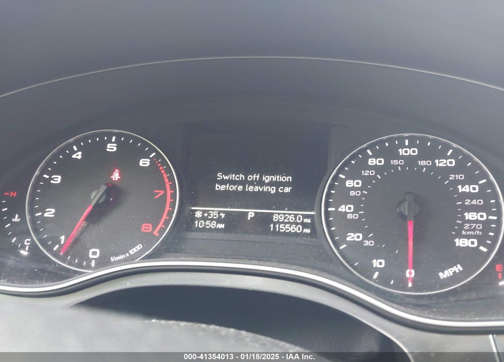 2014 AUDI A6 VIN: WAUCFAFCXEN108183