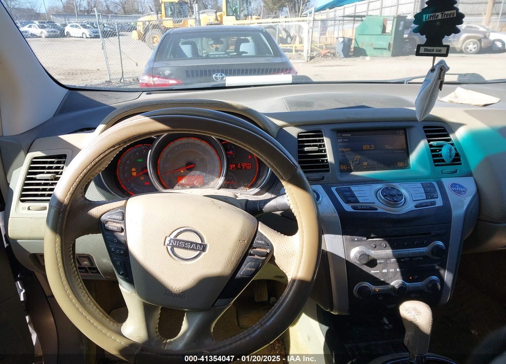 2009 NISSAN MURANO LE VIN: JN8AZ18W69W129044