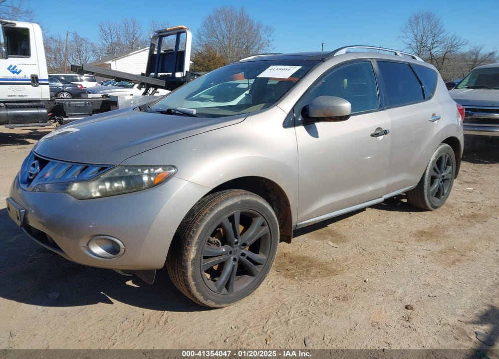 2009 NISSAN MURANO LE VIN: JN8AZ18W69W129044