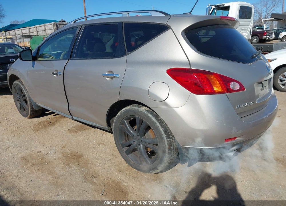2009 NISSAN MURANO LE VIN: JN8AZ18W69W129044