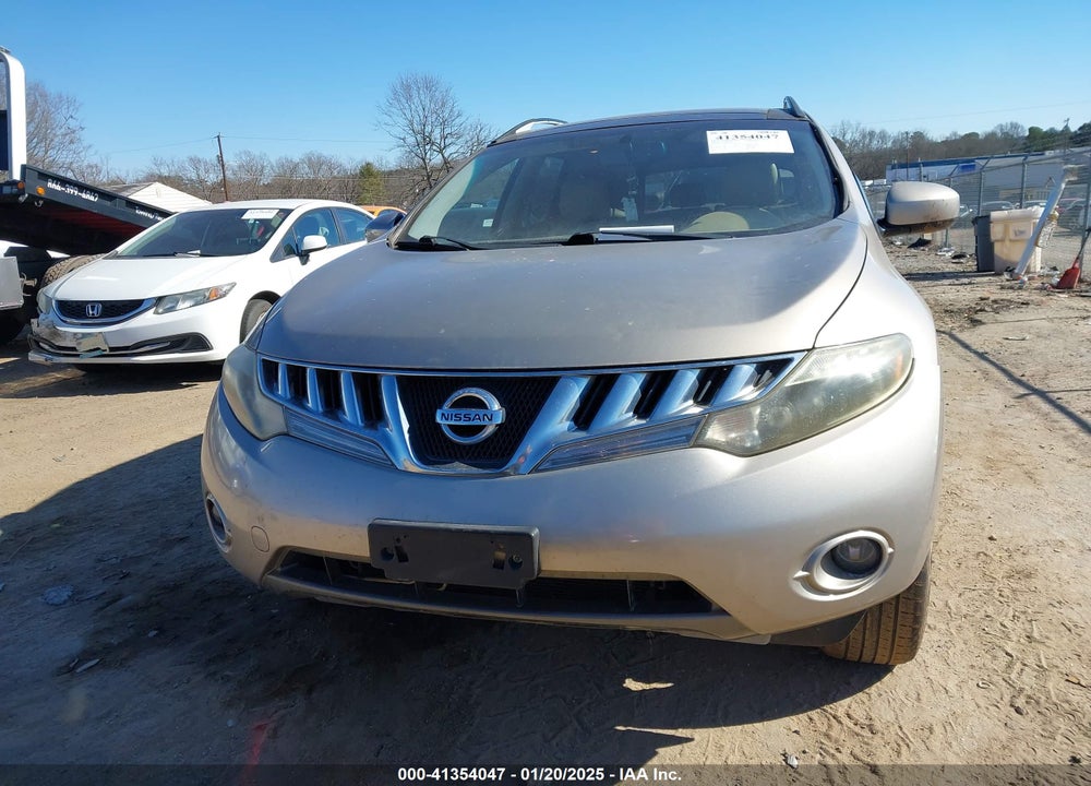 2009 NISSAN MURANO LE VIN: JN8AZ18W69W129044