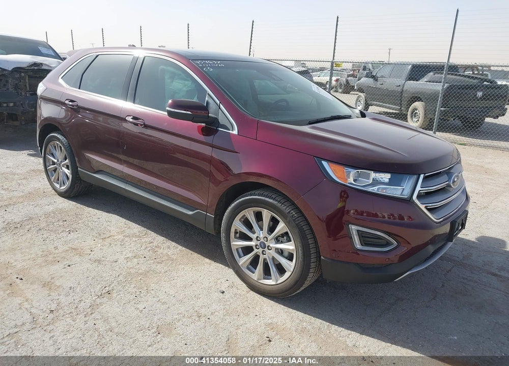 2017 FORD EDGE TITANIUM VIN: 2FMPK3K99HBB03882